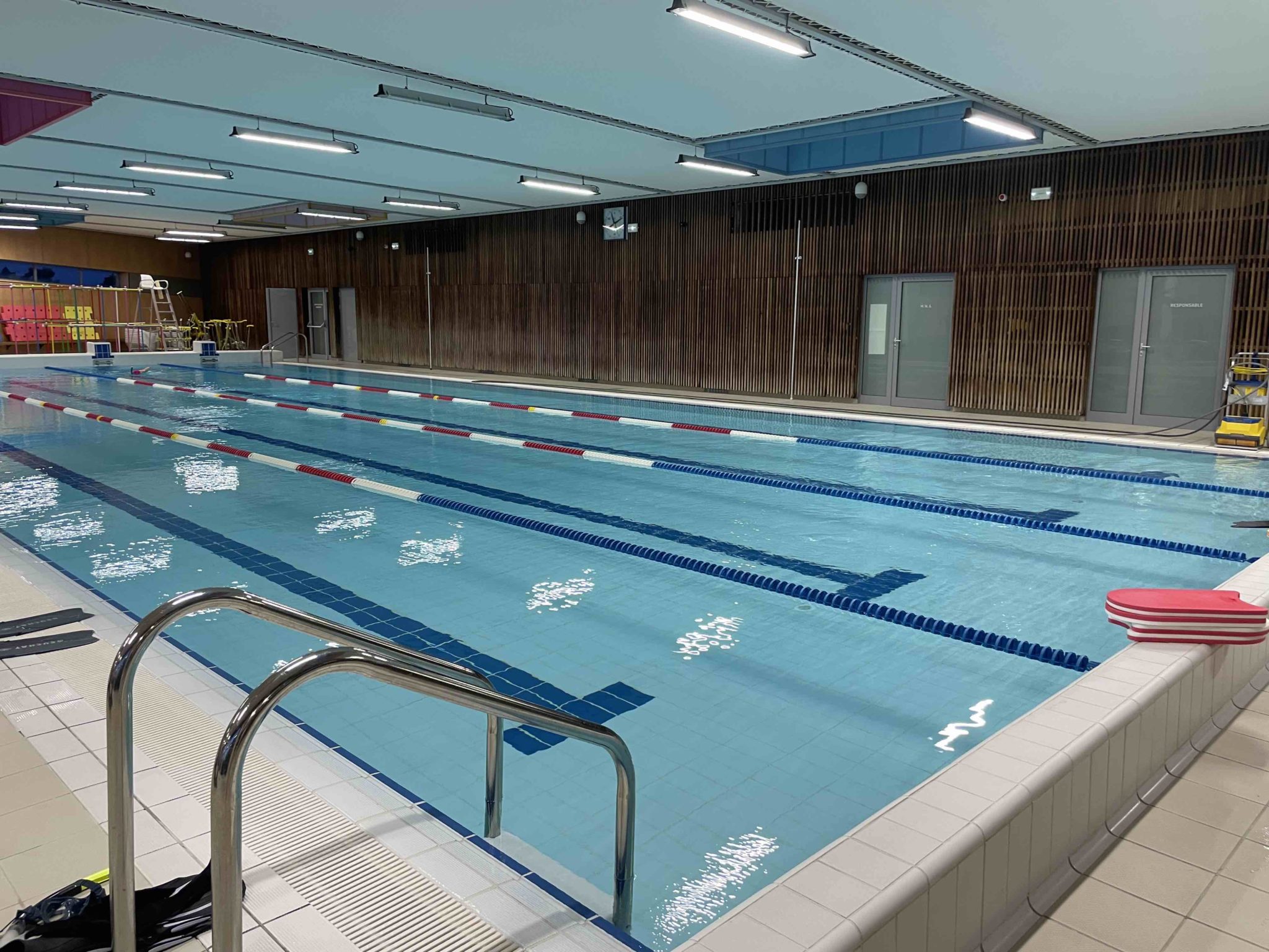 Séance d'entraînement filmée d'APNEE à la Piscine la Baleine Bleue de
